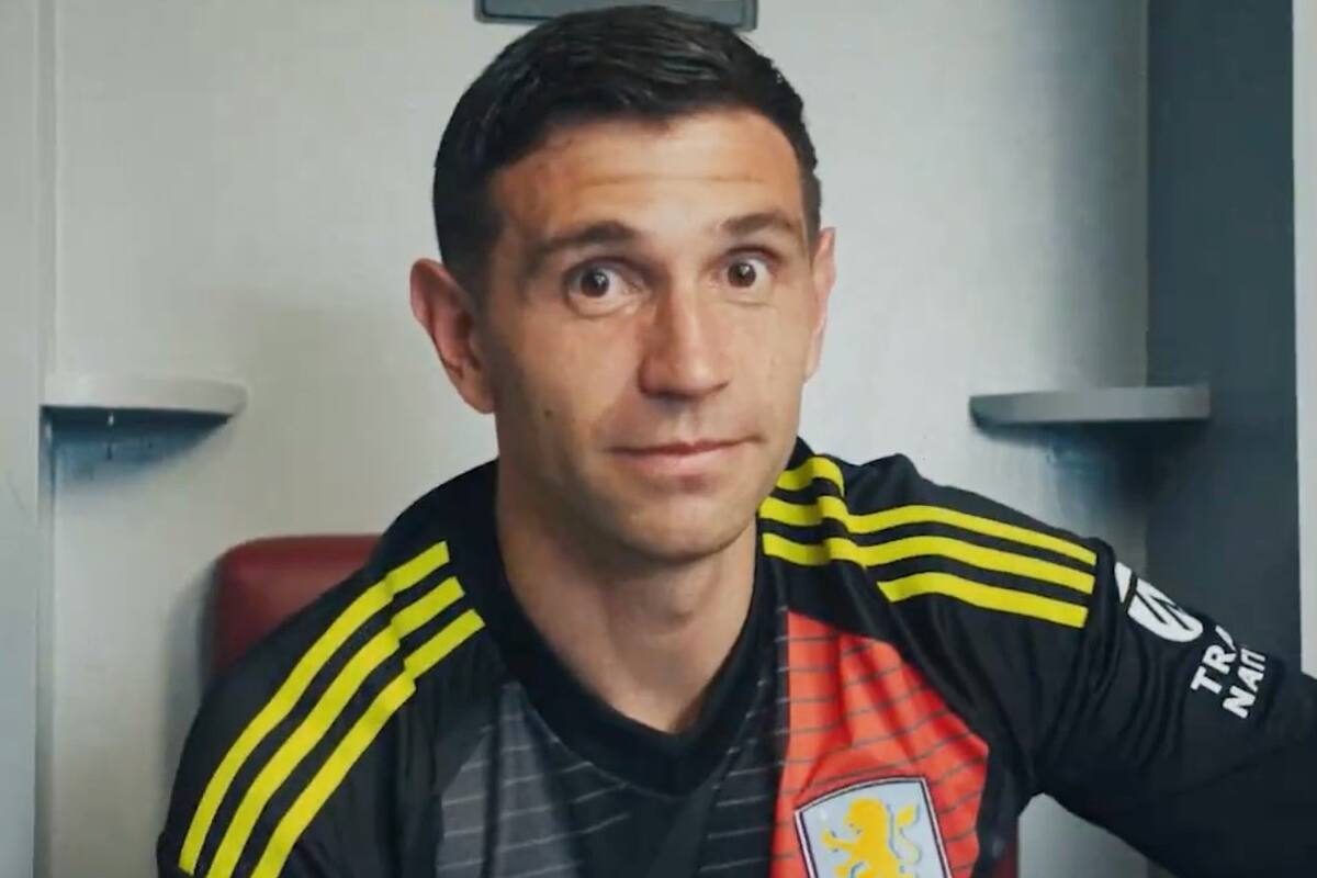 Aston Villa tendrá en el arco a Dibu Martínez hasta 2029