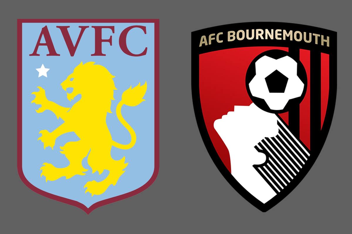 Aston Villa y Bournemouth disputaron uno de los encuentros de la jornada del fútbol inglés