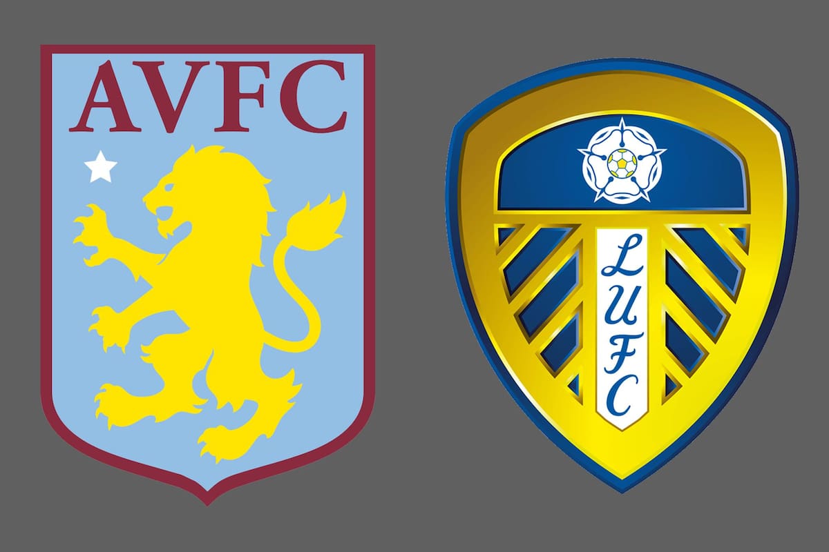 Aston Villa y Leeds United disputaron uno de los encuentros de la jornada del fútbol inglés