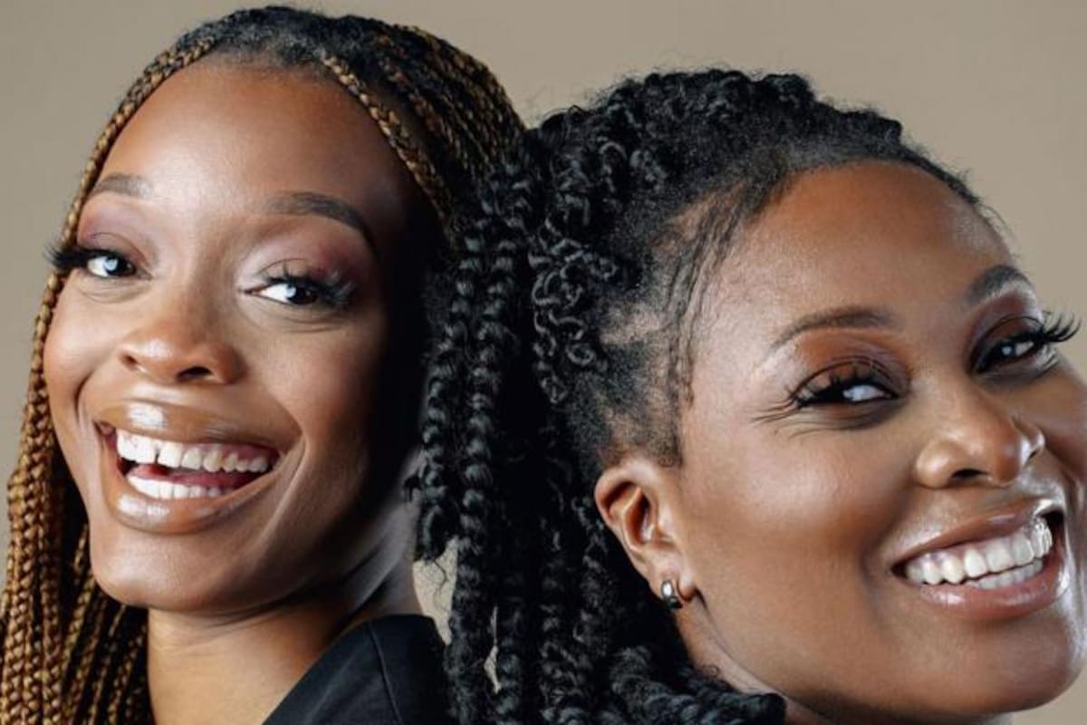 Astrid Madimba y Chinny Ukata.