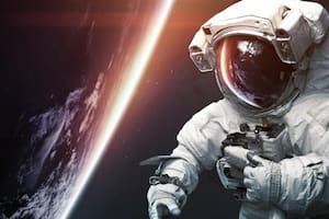 Astronauta en el espacio