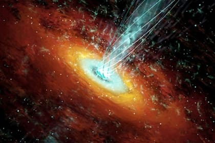 Un equipo internacional de astrónomos identificó una rara clase de galaxia que emite rayos gamma, llamada BL Lacertae