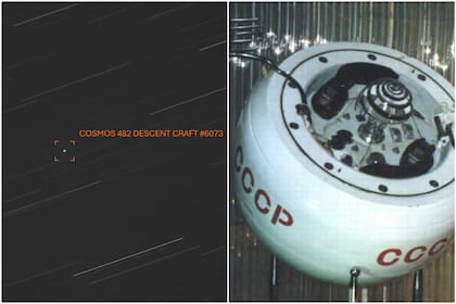 Astrónomos confirmaron el descenso descontrolado de una sonda soviética en órbita por 53 años