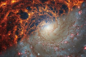 Astrónomos descubren una superestructura estelar que ocupa el 13 % de universo (Imagen ilustrativa)