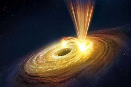 Astrónomos encontraron algo nunca antes visto en un agujero negro supermasivo