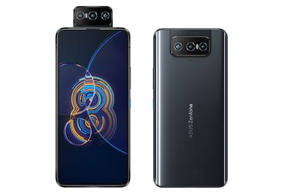 Asus mantiene su apuesta por su sistema de triple cámara rebatible en el modelo Zenfone 8 Flip