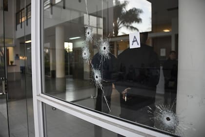 Atacan a balazos un edificio judicial cercano a Rosario