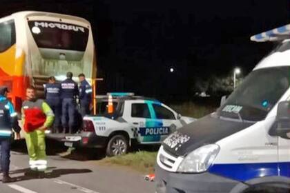 Atacaron a tiros en Castelli a dos micros que volvían de un tour de compras en Buenos Aires y se dirigían a Mar del Plata