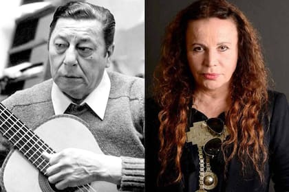 Atahualpa Yupanqui y Suna Rocha: a pesar de las diferencias generacionales, supieron cultivar una linda amistad