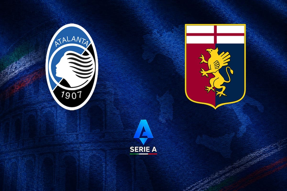 Atalanta y Genoa disputaron uno de los encuentros de la jornada del fútbol italiano