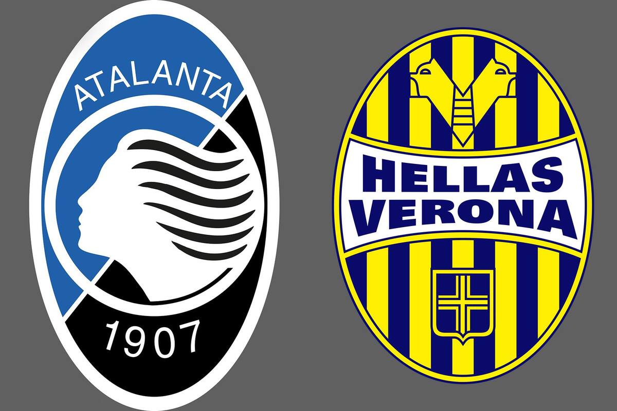 Atalanta y Hellas Verona disputaron uno de los encuentros de la jornada del fútbol italiano