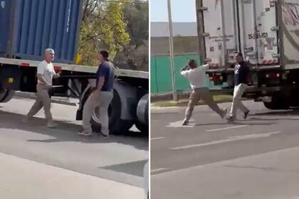 Ataque a facazos de un camionero en Mendoza