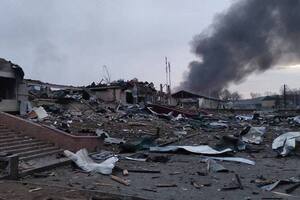 Ataque con misiles en el polígono militar de Yavoriv, al noroeste de Lviv