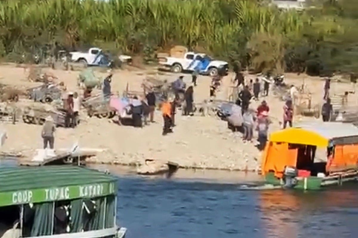 Ataque de contrabandistas a efectivos de Prefectura en Aguas Blancas, en la frontera con Bolivia
