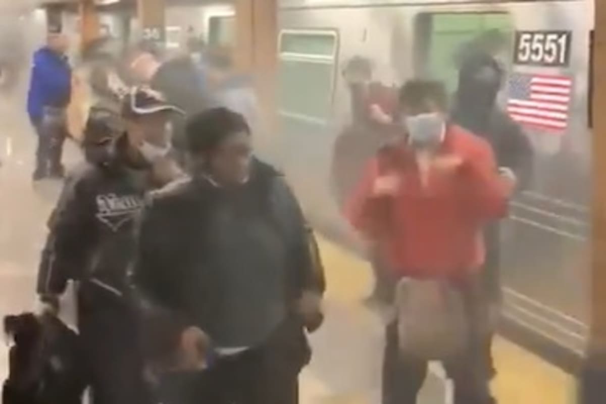 Ataque en el metro de Nueva York