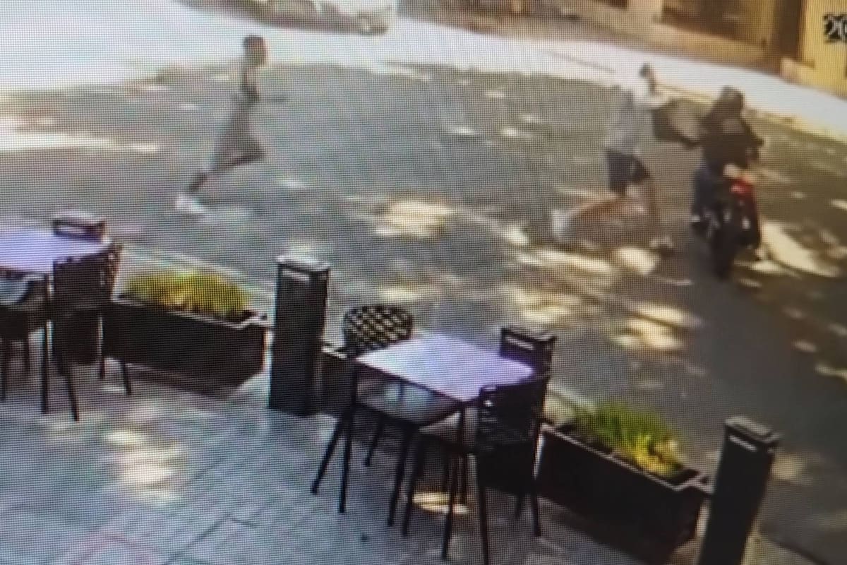 Ataque motochorro en Lanús