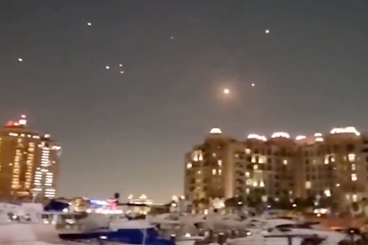 Ataques de Irán contra bases estadounidenses en Catar. Explosiones en Doha, Qatar