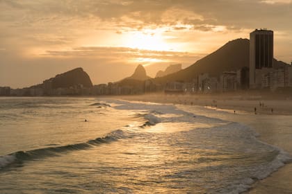 Atardecer en Leme.