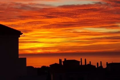 Atardecer en Málaga