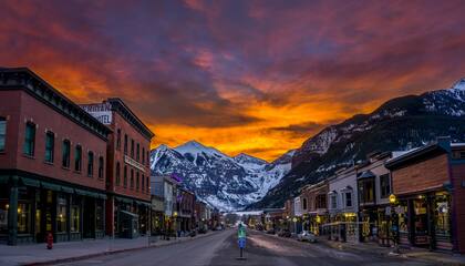 Atardecer en Telluride