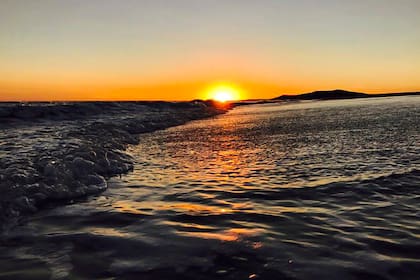 Atardecer en el balnario Orense