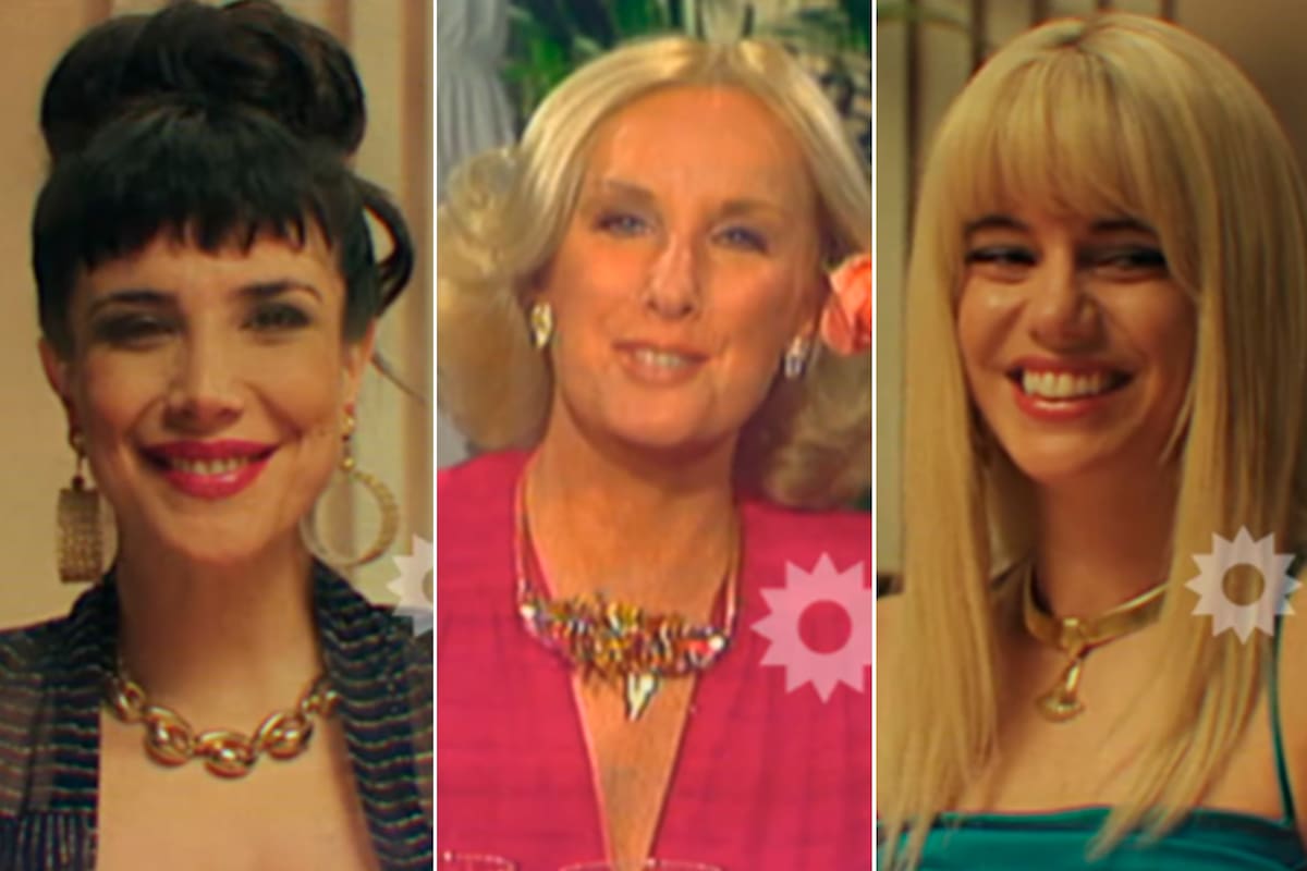 ATAV 2 recreó la mítica guerra de vedettes en Almorzado con Mirtha Legrand, con la Chiqui como anfitriona