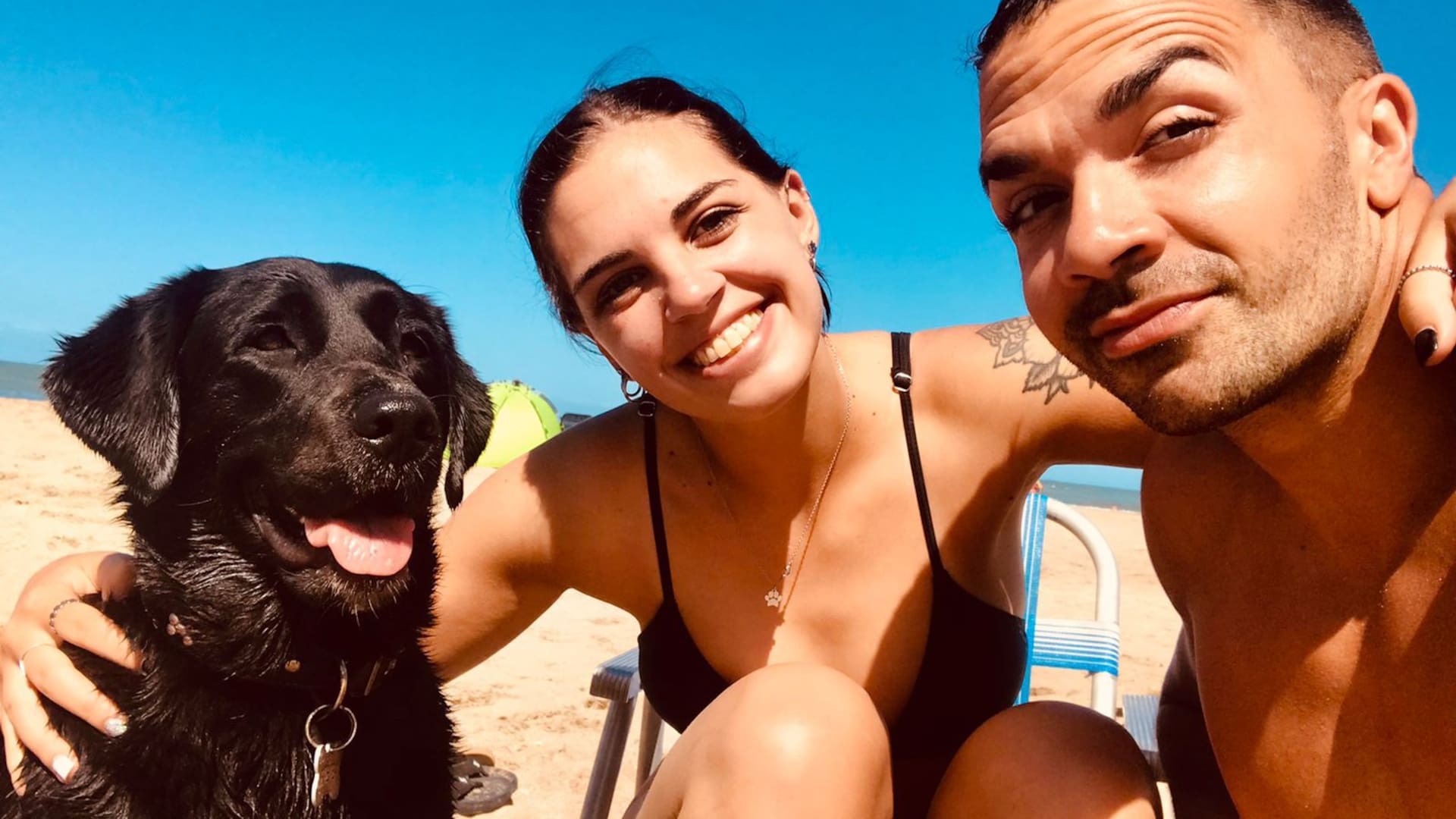 Atenea, Ailén y Federico.