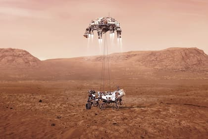 Aterrizaje del rover Perseverance