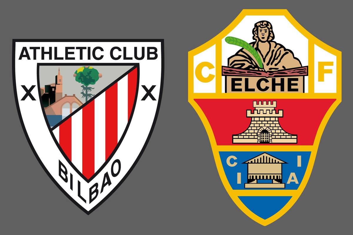Athletic Club y Elche disputaron uno de los encuentros de la jornada del fútbol español