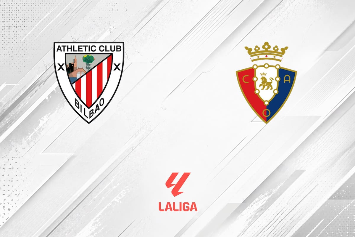 Athletic Club y Osasuna disputaron uno de los encuentros de la jornada del fútbol español