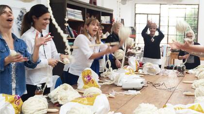 Ático de diseño, taller de Luján Cambariere
