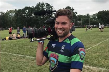 Atkinson capturó imágenes del primer equipo homosexual del mundo. Crédito: Instagram