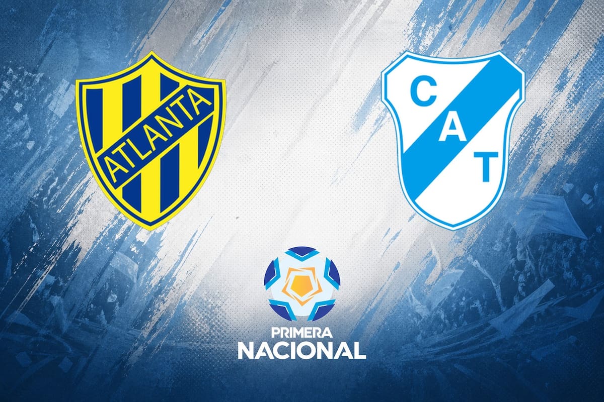 Atlanta vs. Temperley, por una nueva jornada de la Primera Nacional del fútbol argentino