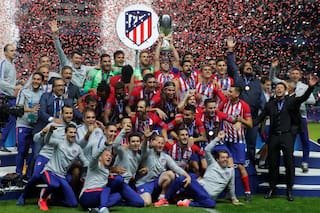 En la Supercopa de Europa, Atlético de Madrid festejó y quebró un maleficio