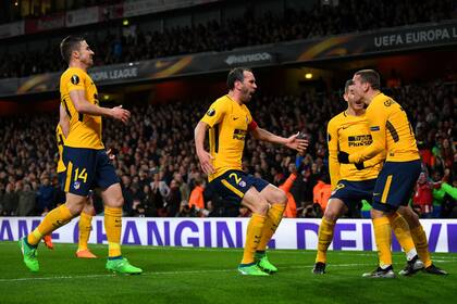 Atlético de Madrid empató 1-1 con Arsenal