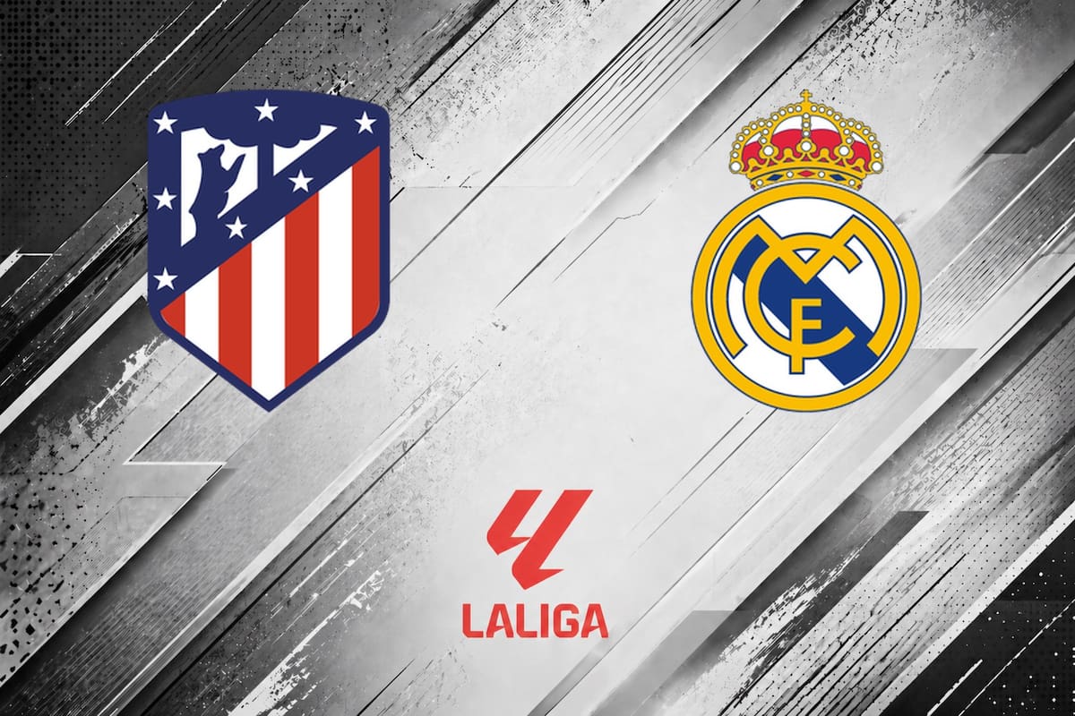 Atlético de Madrid venció 2-1 a Real Madrid, por la Liga de España