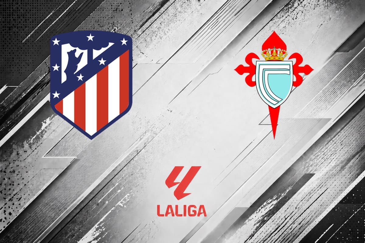 Atlético de Madrid vs. Celta de Vigo, por una nueva jornada del fútbol español