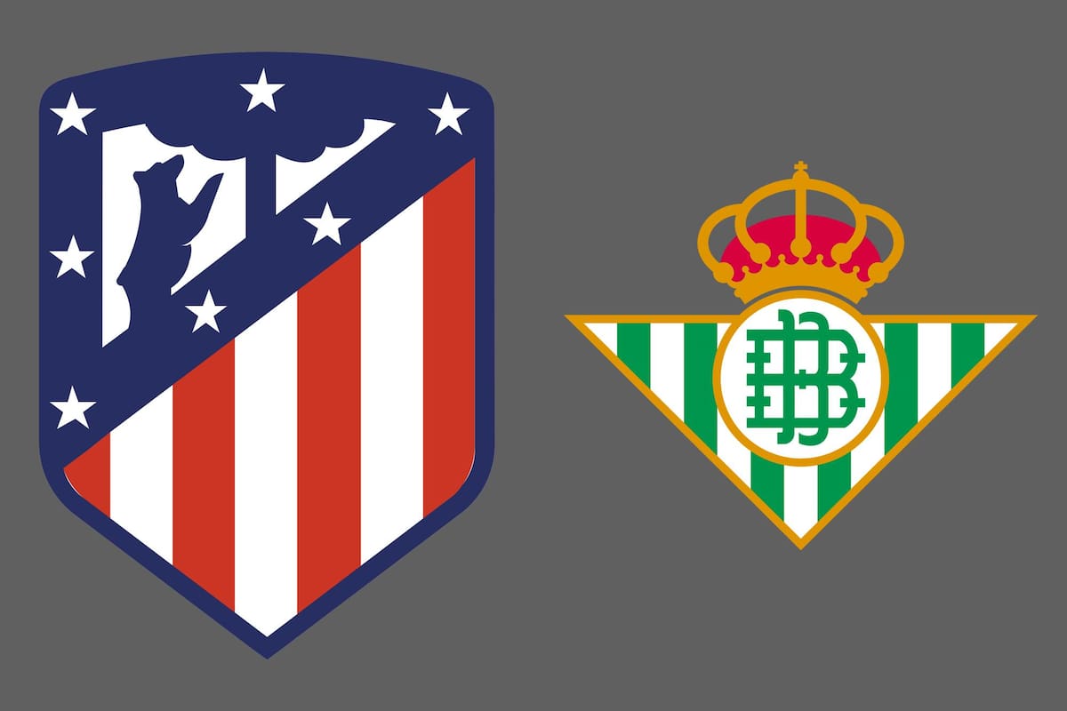 Atlético de Madrid y Real Betis disputaron uno de los encuentros de la jornada del fútbol español