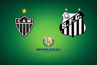 Atlético Mineiro venció 2-1 a Santos, por el Brasileirao Serie A 2026