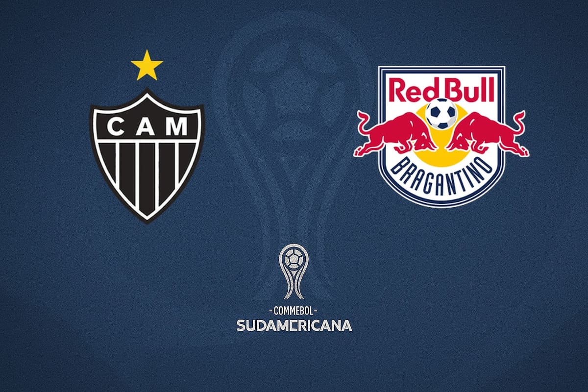 Atlético Mineiro y RB Bragantino disputaron uno de los encuentros de la jornada internacional sudamericana