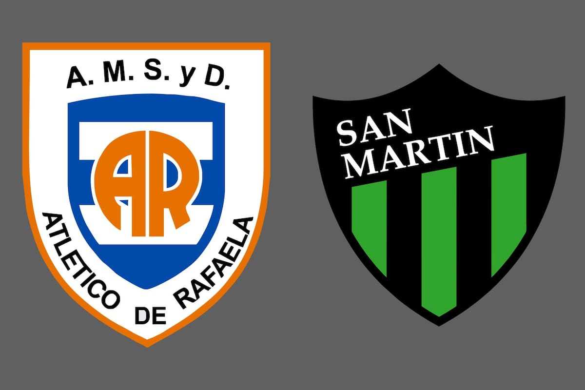 Atlético Rafaela y San Martín San Juan disputaron uno de los encuentros de la jornada del fútbol argentino