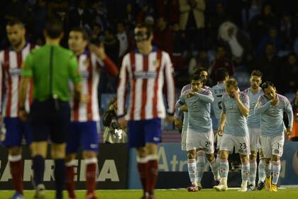 Atlético sufrió un inesperado traspié ante Celta