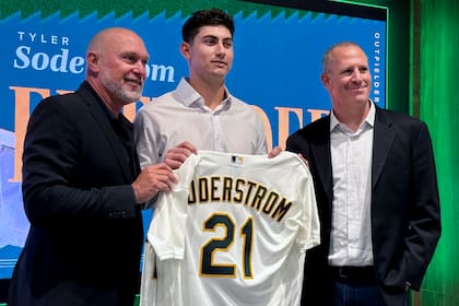 Atléticos anuncian acuerdo con Soderstrom en su futura casa de Las Vegas