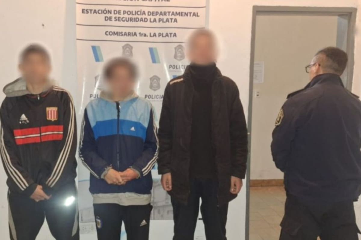 Atraparon a la banda de jóvenes que robaba y causaba destrozos en el centro de La Plata
