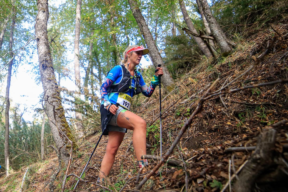 Atravesar 160k por bosques, acantilados y lagunas, el desafío que se propuso Victoria Allen.