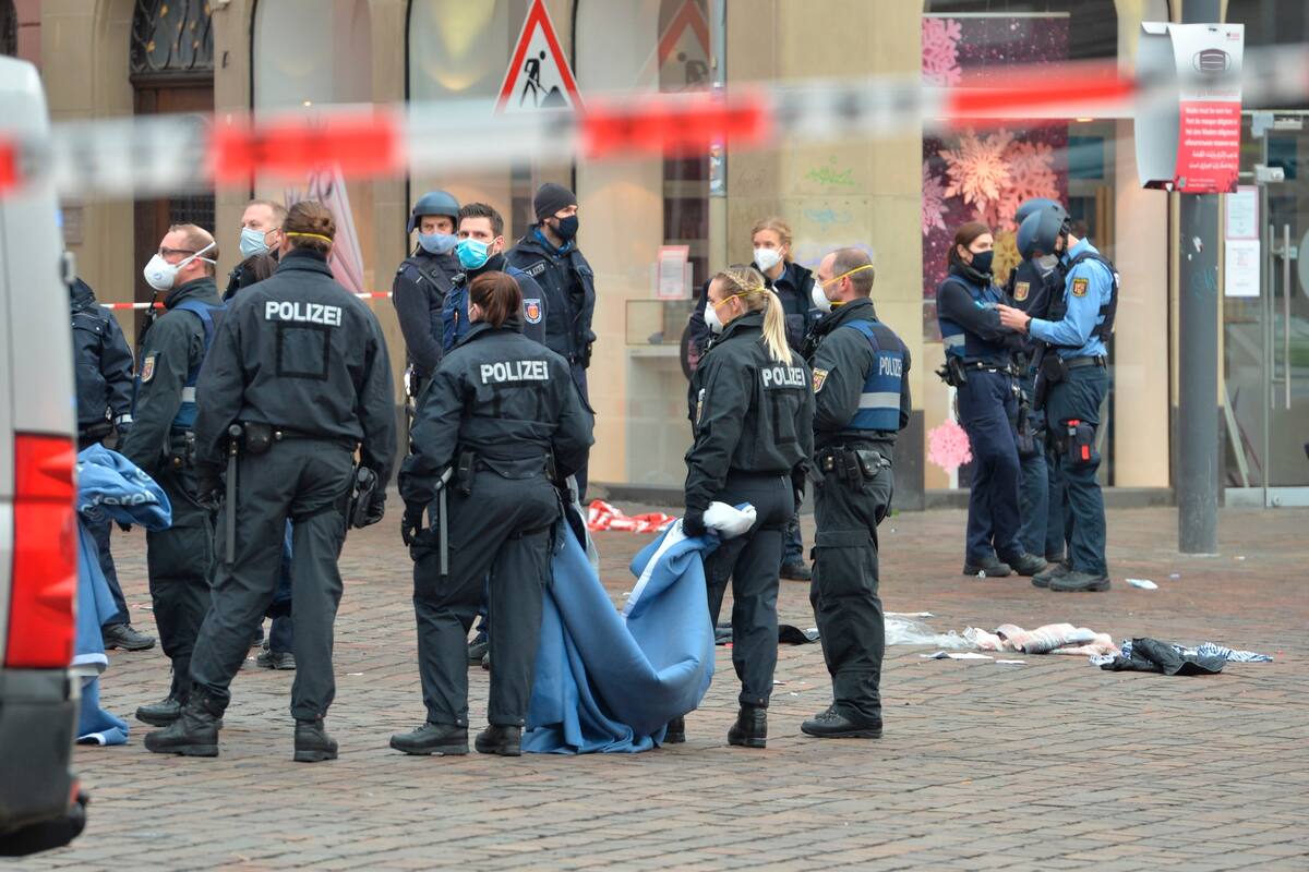 Atropellamiento masivo en Tréveris, Alemania.