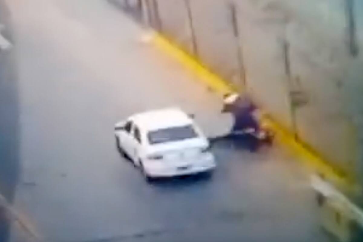 Atropello a un motociclista y lo mató, luego huyó; fue en Dock Sud