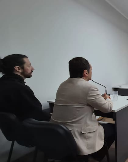 Audiencia en la que se dictó la prisión preventiva por 120 días para Pablo Laurta por el homicidio criminis causae del remisero Martín Palacio