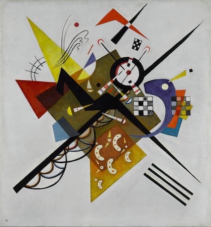 Auf Weiss II
(Sur blanc II), Vassily Kandinsky, 1923