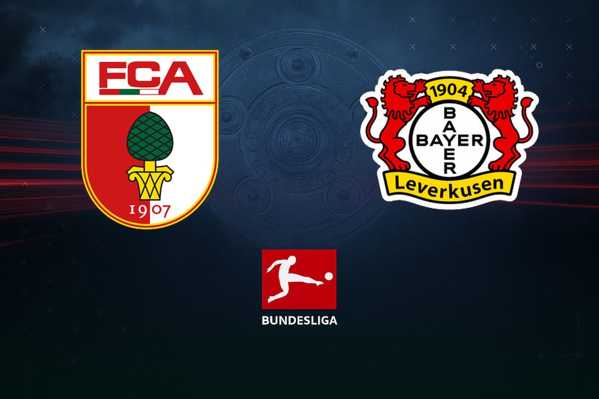 Augsburg y Bayer 04 Leverkusen disputaron uno de los encuentros de la jornada del fútbol aleman